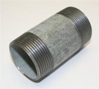 Nippelrør 80mm x 1 1/4 Galvaniseret