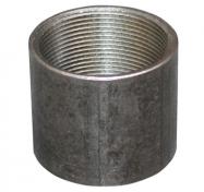 Sort smedet muffe - 1/2" Sort smedet muffe - 1/2"