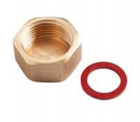 Roth slutmuffe 3/4", rødgods