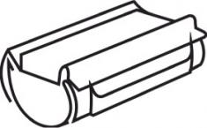 Plastmo Expansionsstykke nr. 10 - Grafit