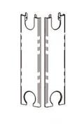 Altech endegavl sæt til radiator type 22, højde 500mm. For Compact 4, 6 samt P4 Altech endegavl sæt til radiator type 22, højde 500mm. For Compact 4, 6 samt P4