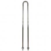 Kriss Duo Plus håndklædetørrer 19x148 cm - Poleret rustfrit stål