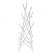 Kriss Nature håndklædetørrer - 57x174 cm - Hvid