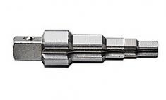 Radiatornøgle universal til at løsne eller spænde ventiler.