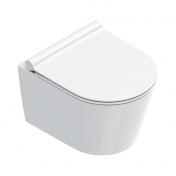 Catalano Zero 46 kompakt vghngt toilet m/Silentech, skjult montering og CataGlaze+