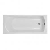Strømberg Delta badekar t/indbygning - 140 x 70 - 1 ryglæn