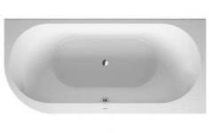 Duravit Darling New rektangulært badekar 1900x900 m/front højre hjørne
