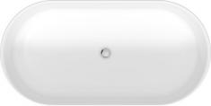 Duravit Soleil by Starck fritstående badekar 1600 x 800mm - Hvid