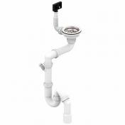 Lavabo Classic S2 bundventilst inkl. vandls m/overlb - Rustfrit stl