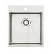 Lavabo Kubus 440 Soft kkkenvask - Rustfrit stl