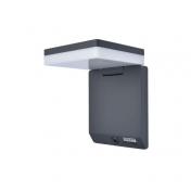 Lutec Moze Solar udendrslampe m/solceller - Sort