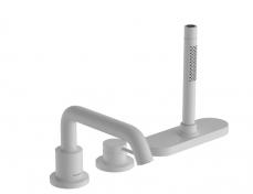 hansgrohe Tecturis S 3-huls kararmatur til karkant - Mat hvid