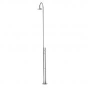 Frostline Duo fritstende udebruser m/selvluk - Rustfrit stl