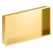 Damixa Zen badevrelseshylde til indbygning - Rektangulr - Brstet messing