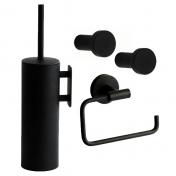 Lavabo Luna tilbehørspakke - Mat sort Lavabo Luna tilbehørspakke - Mat sort