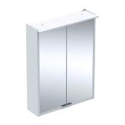 Ifö Option spejlskab Bas 50 Hvid m/LEDlys - Hvid mat