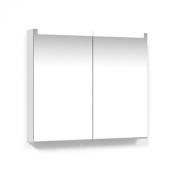 Cassøe 60 spejlskab m/lys og lysstyring - Hvid