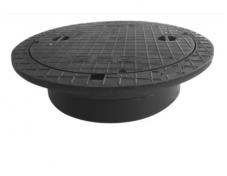 Kombi Ringen A6 600 mm karm/dæksel, rund, flydende, 0,6 t, plast Kombi Ringen A6 600 mm karm/dæksel, rund, flydende, 0,6 t, plast