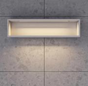 Dansani Lys indvendig vandret og underlight bent skab B80 cm