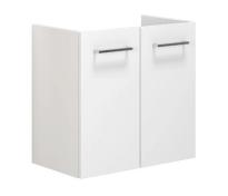 Dansani Mido+ 60 underskab m/låger - Hvid højglans