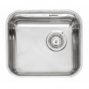 Lavabo L18 45 kkkenvask - Poleret rustfrit stl