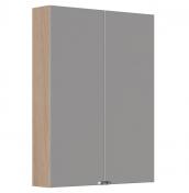 Dansani Style spejlskab 60 m/lysstyring - Lys eg