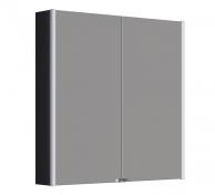 Dansani Ambi spejlskab 80 m/lodret lys og lysstyring - Eg noir