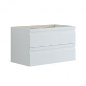 Dansani Luna Urban vaskeskab 80*48 m/skuffer - Hvid mat lak