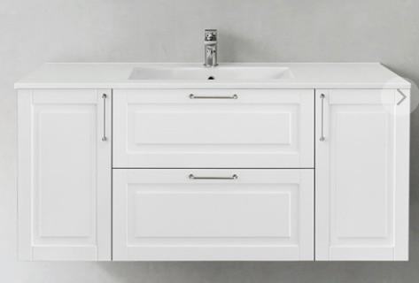 Hafa Grace underskabe m/60 cm skuffer og 2 x 30 sideskabe - Hvid mat rammefront Hafa Grace underskabe m/60 cm skuffer og 2 x 30 sideskabe - Hvid mat rammefront