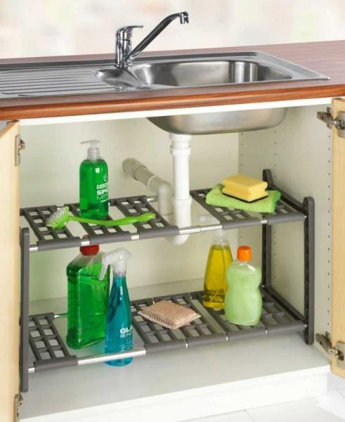 Wenko Flexi reol til køkkenskab Wenko Flexi reol til køkkenskab