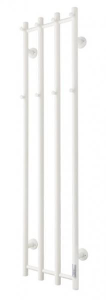 TVS Eldo 4 håndklædetørrer m/timer - 34,5x140 cm - Hvid