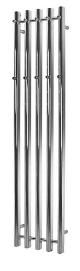 Kriss Vega håndklædetørrer - 33,2x142 cm - Krom Kriss Vega håndklædetørrer - 33,2x142 cm - Krom