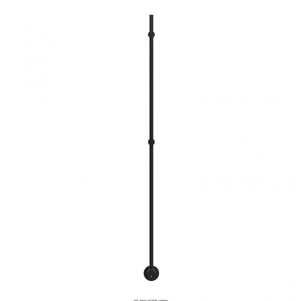 Strømberg Tyholt håndklædetørrer - 9x150 cm - Sort Strømberg Tyholt håndklædetørrer - 9x150 cm - Sort