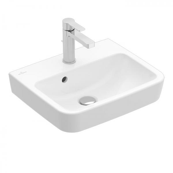 V&B O.novo 50 kompakt håndvask t/væg - CeramicPlus V&B O.novo 50 kompakt håndvask t/væg - CeramicPlus