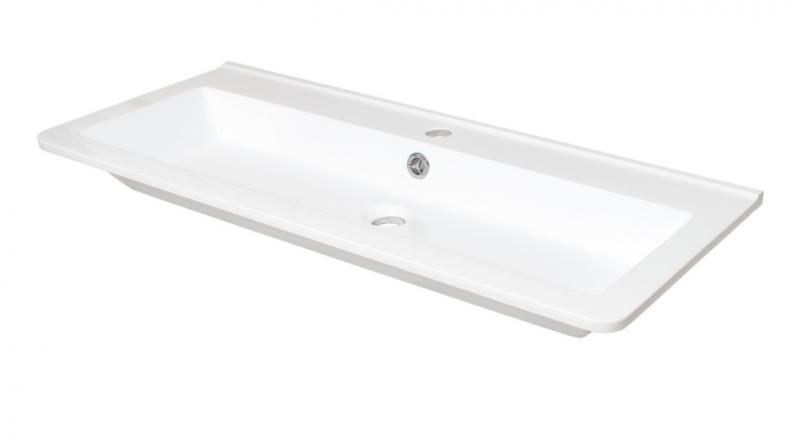 Nortiq Miami Slimline 90 møbelvask - 1 hanehul