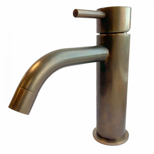 Lavabo Mira 040 håndvaskarmatur - Bruneret massiv messing