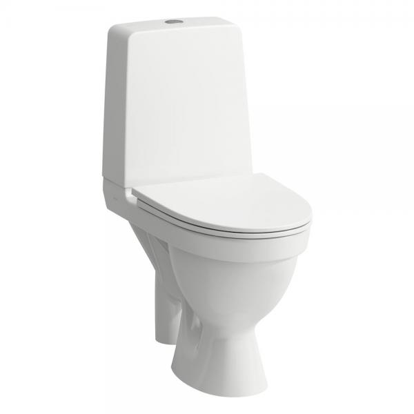 Laufen Kompas Rimless toilet m/åben S-lås - Limning Laufen Kompas Rimless toilet m/åben S-lås - Limning
