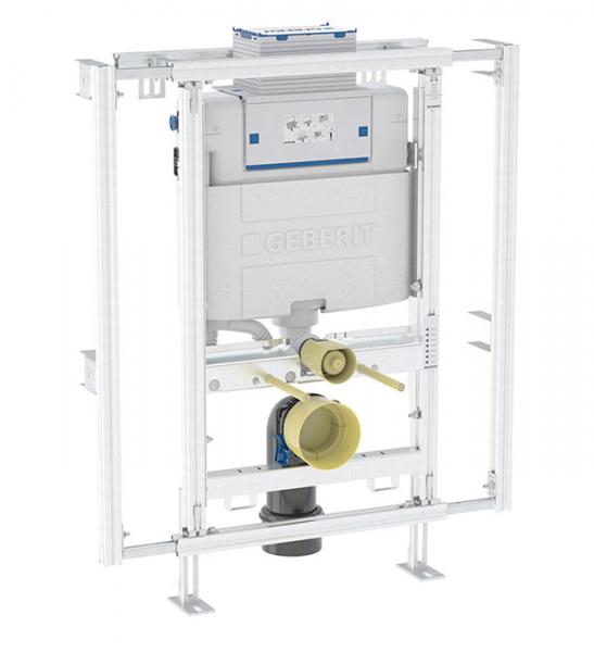 Geberit GISeasy modul t/væghængt toilet m/Omega indbygningscisterne - 60-95 cm