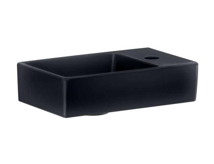 Gustavsberg Artic Small 36 håndvask t/væg - 1 hanehul højre - Sort Gustavsberg Artic Small 36 håndvask t/væg - 1 hanehul højre - Sort