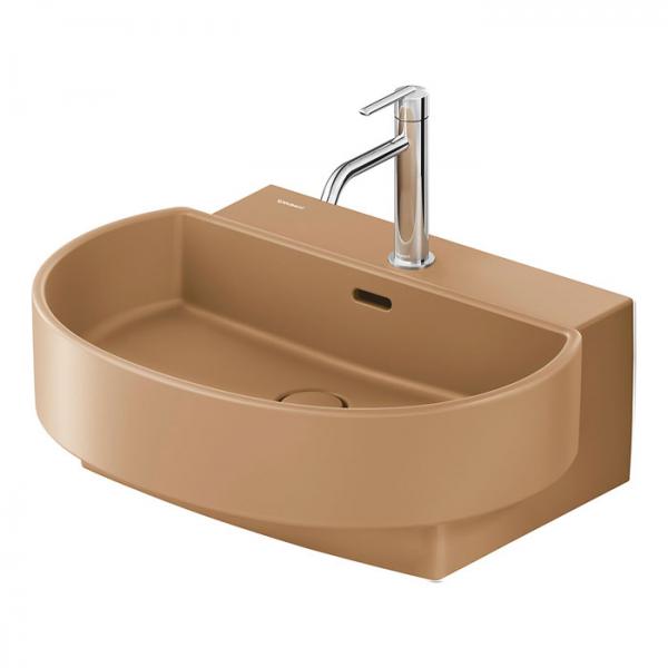 Duravit Balcoon 60 h&aring;ndvask t/v&aelig;g - 1 hanehul - Ler Terra