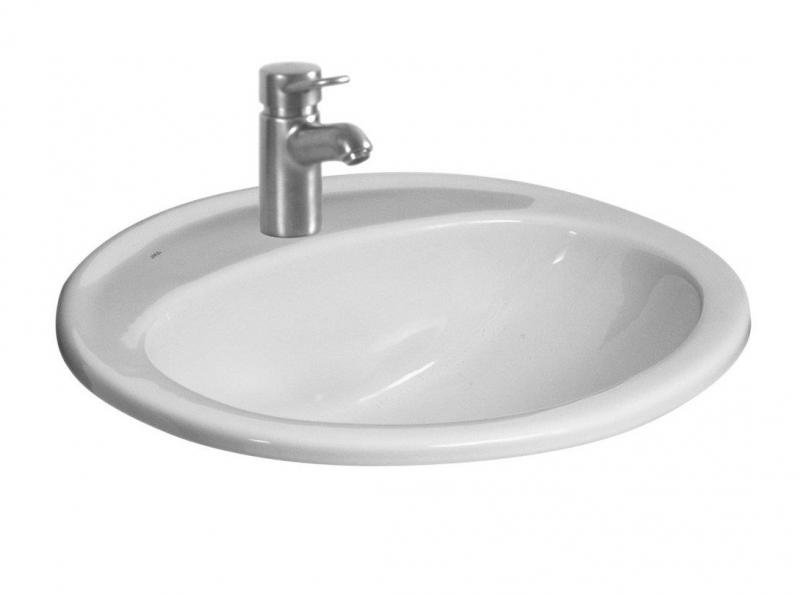 Jika Ibon 52 håndvask t/nedfældning - 1 hanehul - LCC Jika Ibon 52 håndvask t/nedfældning - 1 hanehul - LCC