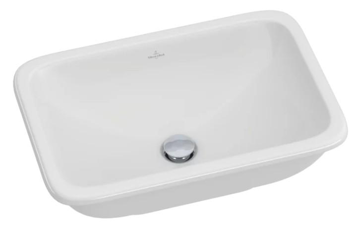 V&B Loop&Friends 60 håndvask t/nedfældning - Med overløb V&B Loop&Friends 60 håndvask t/nedfældning - Med overløb