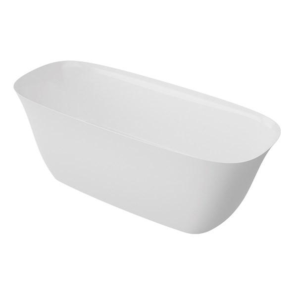 Strømberg Vadum fritstående badekar 1700 x 750 mm - Mat hvid Strømberg Vadum fritstående badekar 1700 x 750 mm - Mat hvid