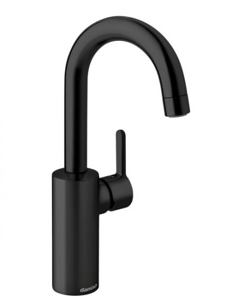 Damixa Silhouet Piccolo håndvaskarmatur m/C-tud - Matsort Damixa Silhouet Piccolo håndvaskarmatur m/C-tud - Matsort