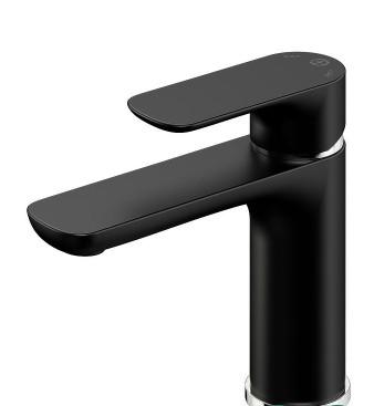 Gustavsberg Estetic håndvaskarmatur u/bundventil - Mat sort Gustavsberg Estetic håndvaskarmatur u/bundventil - Mat sort