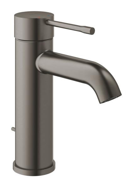 Grohe Essence New håndvaskarmatur m/bundventil - Børstet hard graphite Grohe Essence New håndvaskarmatur m/bundventil - Børstet hard graphite