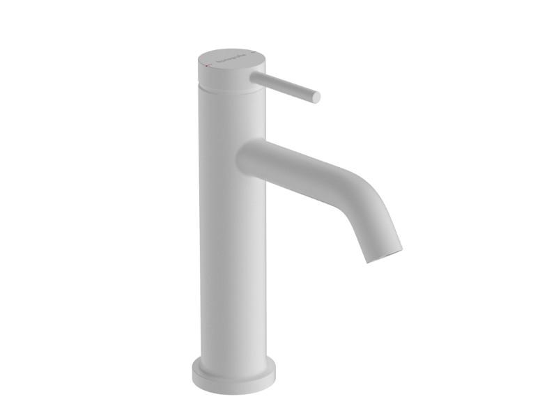 Hansgrohe Tecturis S 110 Ecosmart+ håndvaskarmatur m/bundventil - Mat hvid Hansgrohe Tecturis S 110 Ecosmart+ håndvaskarmatur m/bundventil - Mat hvid