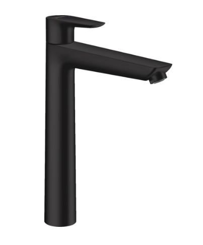 hansgrohe Talis E 240 håndvaskarmatur m/løft-op bundventil - Mat sort
