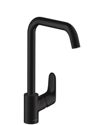 Hansgrohe Focus 260 køkkenarmatur - Mat sort Hansgrohe Focus 260 køkkenarmatur - Mat sort
