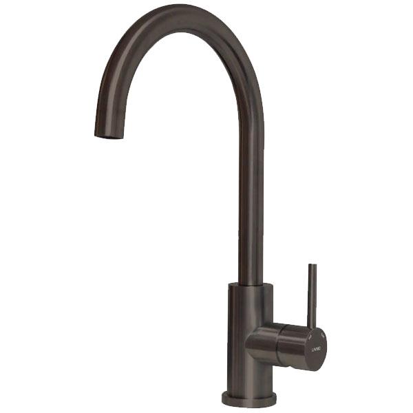 Lavabo Kubus 140 RS Round køkkenarmatur - Dark bronze